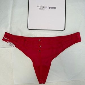 Victoria's Secret Bells THONG Panty Underwear XL